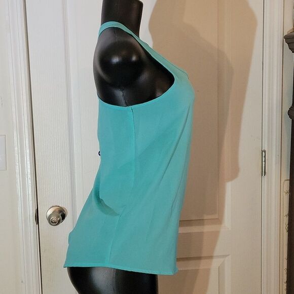 BRAND NEW E&M SLEEVELESS SILK ROUNDNECK LINE WOMEN"S SHIRT G1 - Picture 5 of 14